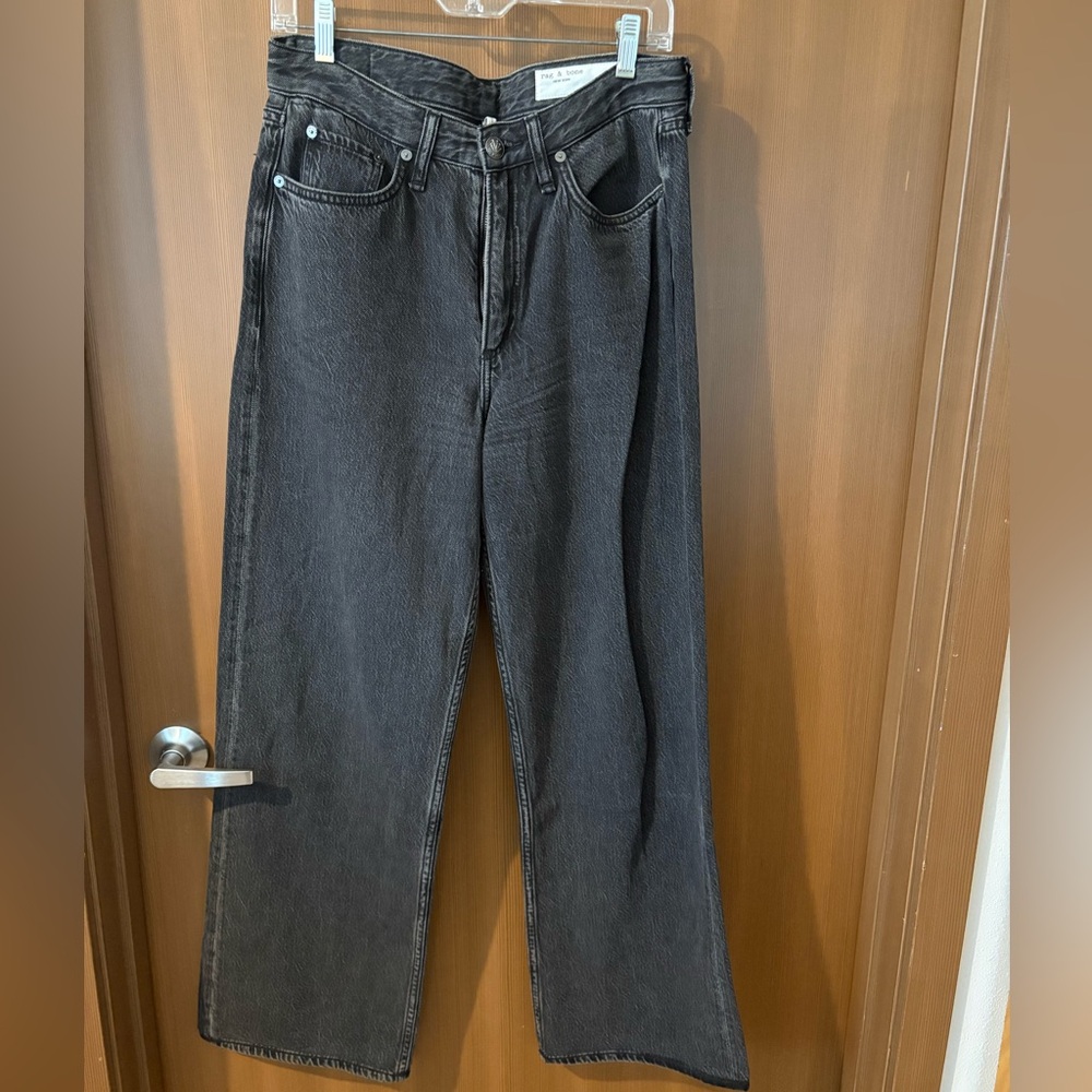 Rag & Bone Logan Wide Leg Jeans